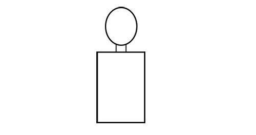 Голова, туловище и шея