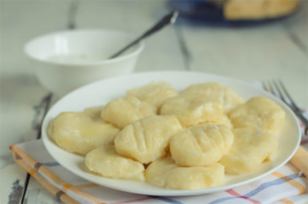 Готовые ленивые вареники с творогом