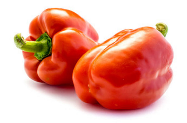 Два красных болгарских перца