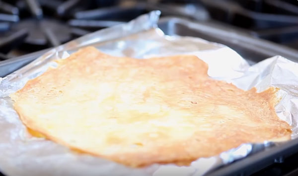 Выпеченный корж