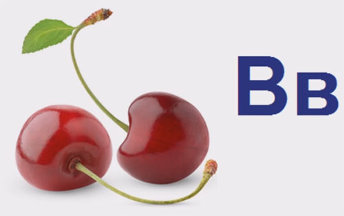 Две вишни, рядом буквы "Вв"