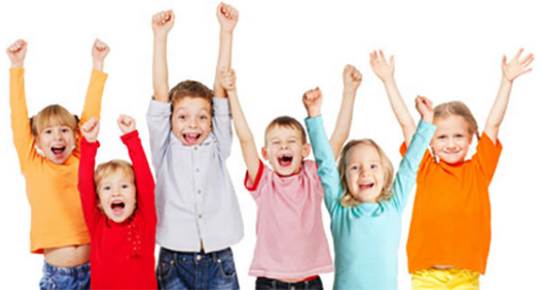 Шесть детей разных возрастов