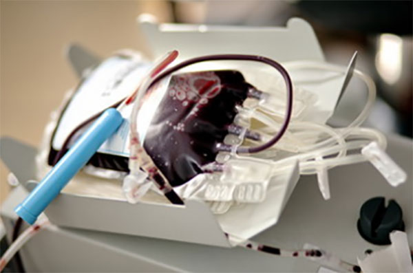 Мешок с плазмой крови