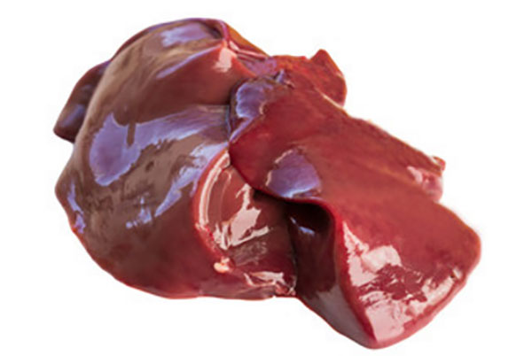 Сырая индюшиная печень