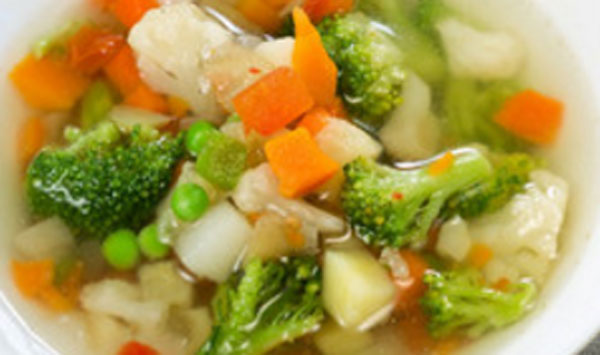 Вареное овощное рагу