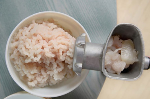 Перемалывание рыбного филе