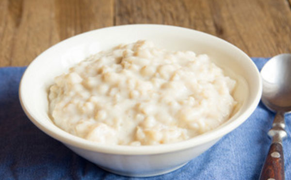 Готовая каша на молоке