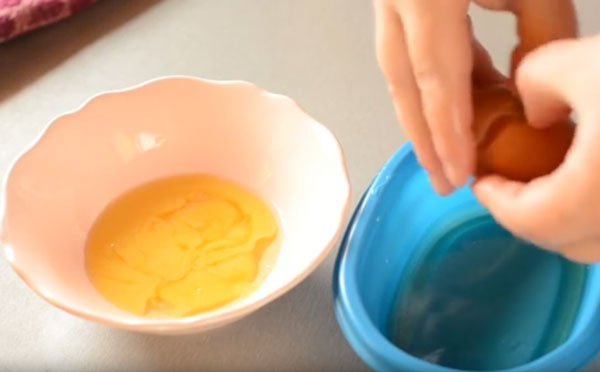 Разделение белков и желтков