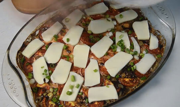 Добавление зеленого лука