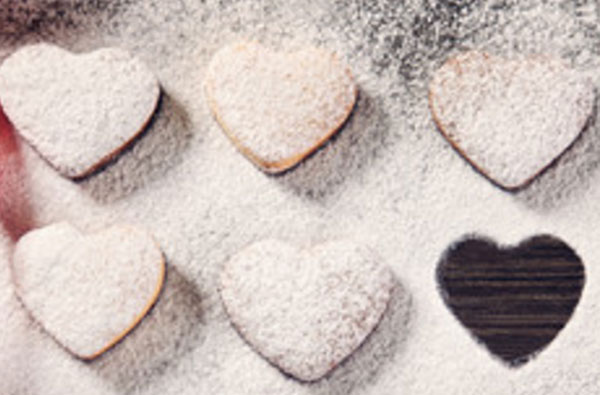 Готовые печенья в пудре