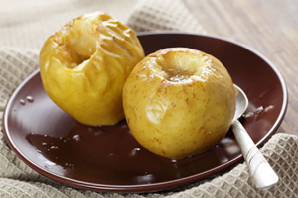 Печенные яблоки