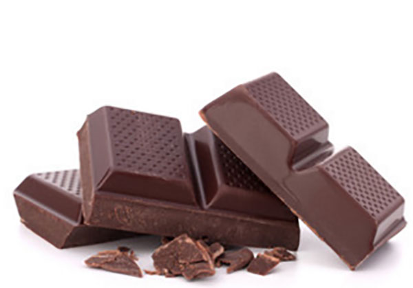 Кусочки шоколада