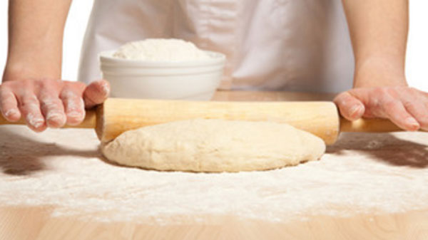 Раскатывание теста