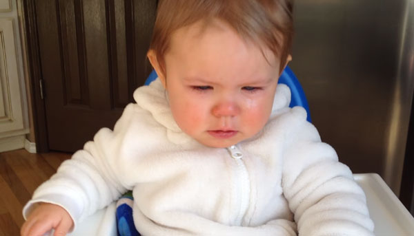 Малыш с гриппом