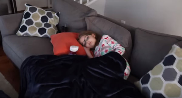 Постельный режим во время гриппа