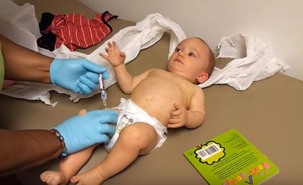 Вакцинация против гриппа грудничку