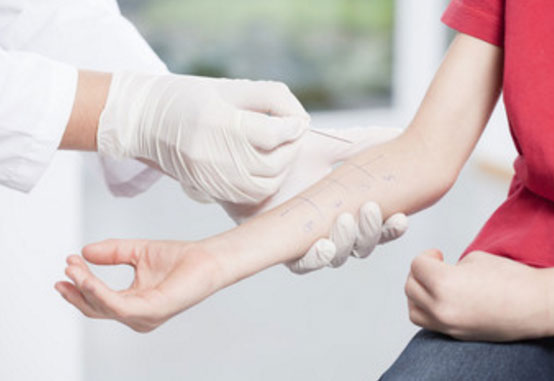 Кожный тест на аллергены