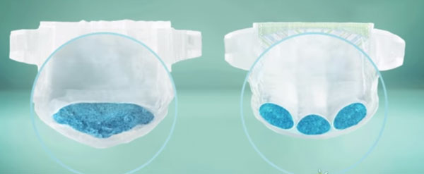 Слои подгузника