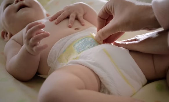 Смена подгузника