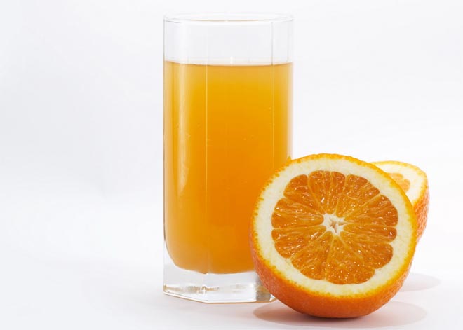 с апельсином