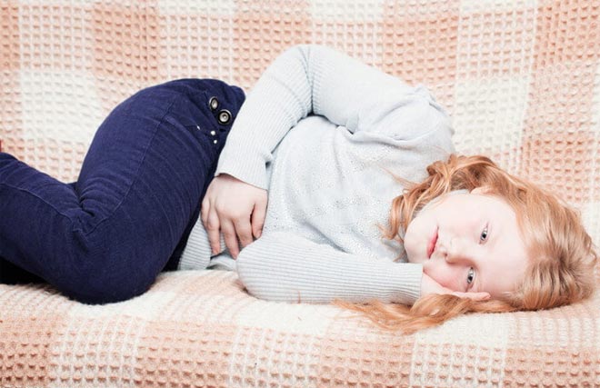 Боль в животе у девочки