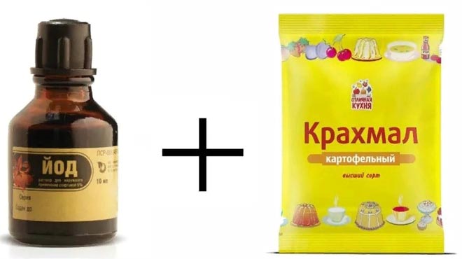 Крахмал с йод крахмал с йодом от поноса
