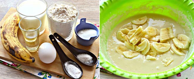 Оладьи из бананов оладьи из бананов