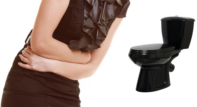 Понос черного цвета черный понос