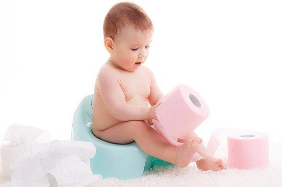 Ребенок на горшке понос у грудного ребенка